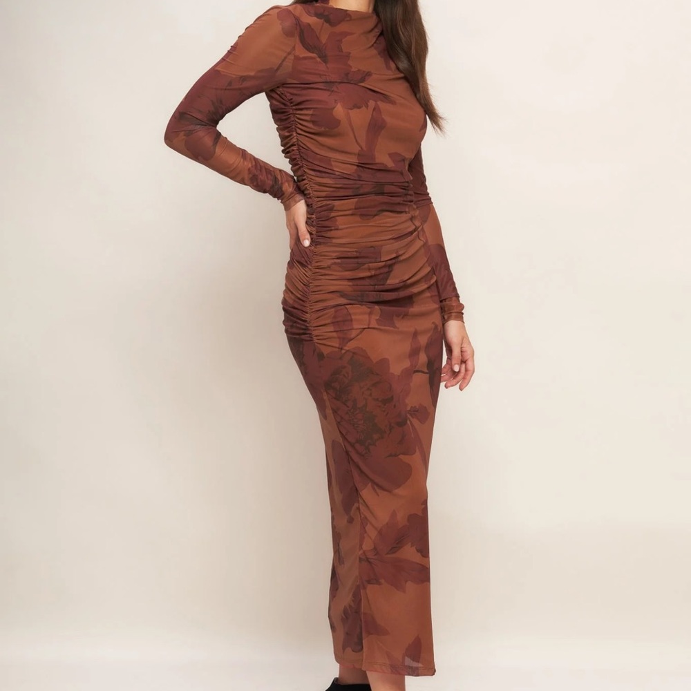 Flying Tomato Fall Long Sleeve Dress